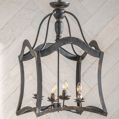 Dark Metal Chandelier