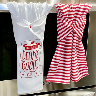 Dear Santa Festive Kitchen Towel Set of 2