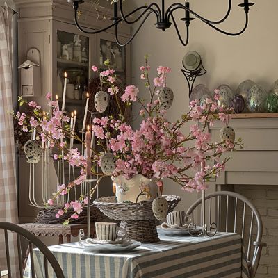 Decorative Blooming Cherry Branch