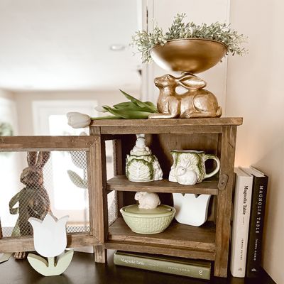 Decorative Bunny Accent Bowl