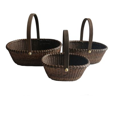 Decorative Egg Gathering Basket Set of 3