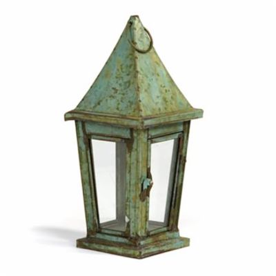 Decorative Galvanized Tin Lantern