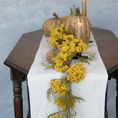 Decorative Gold Queen Anne Lace Garland