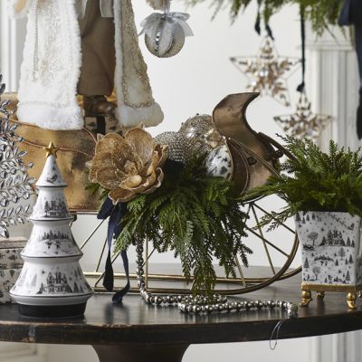 Decorative Gold Sleigh