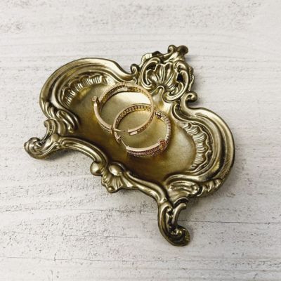 Decorative Gold Trinket Dish