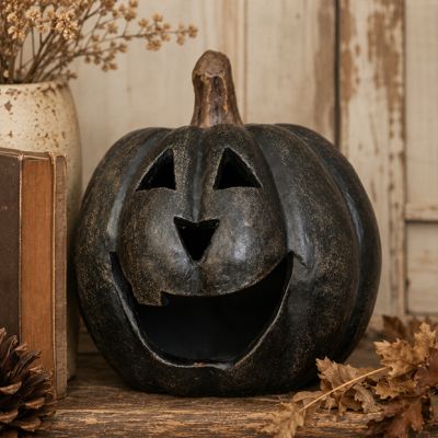 Decorative Jolly Big Mouth Jack O Lantern 8 inch