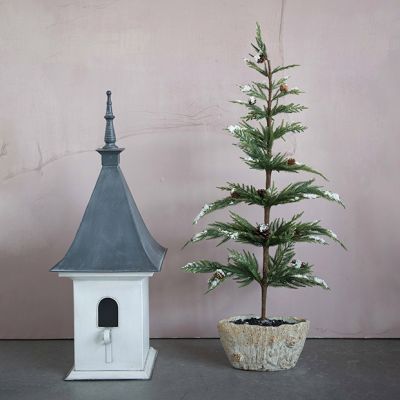 Decorative Metal Birdhouse