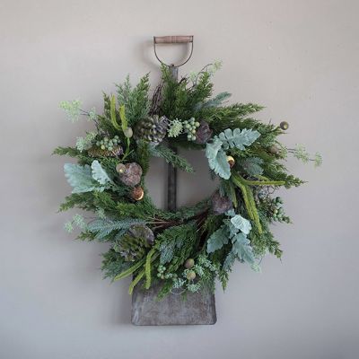 Decorative Metal Snow Shovel