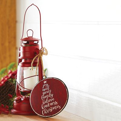 Decorative Oil Lamp Style Lantern