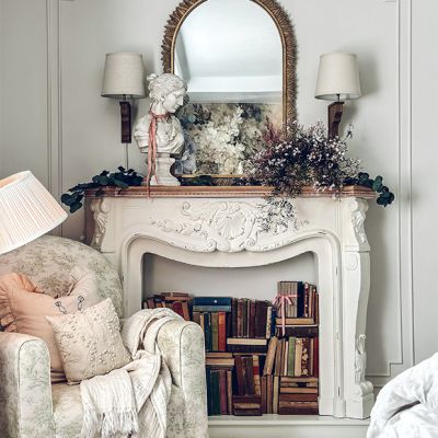 Decorative Ornate Wall Mantel