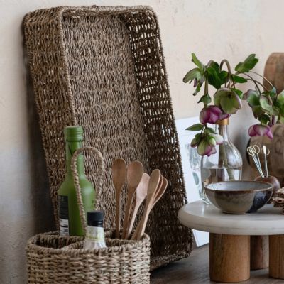 Decorative Seagrass Tray