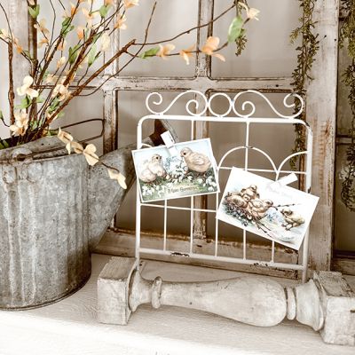 Decorative Tabletop Garden Gate 14 Inch