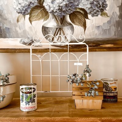 Decorative Tabletop Garden Gate 14 Inch