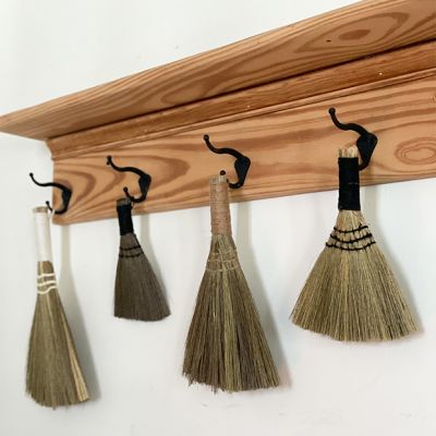 Decorative Whisk Broom Collection Set of 4