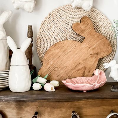 Decorative Wooden Bunny Board
