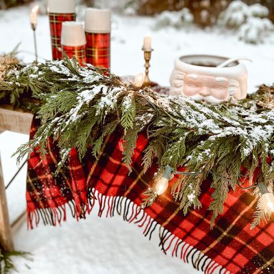 Decorative Woodland Cedar Garland