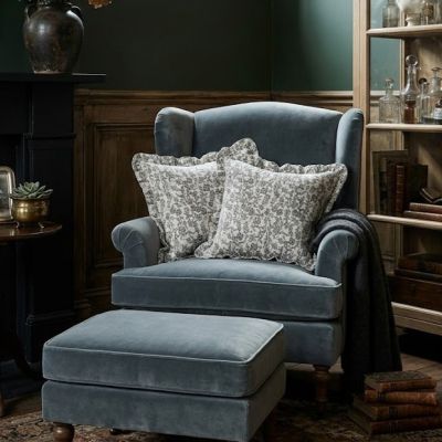 Delicate Florals Ruffled Euro Sham