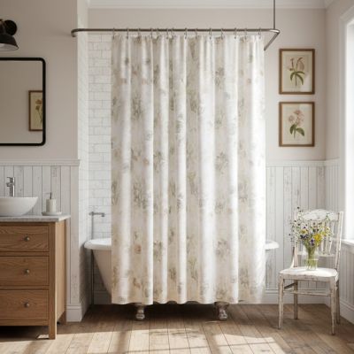Delicate Florals Shower Curtain