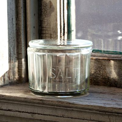 Depression Style Salt Cellar