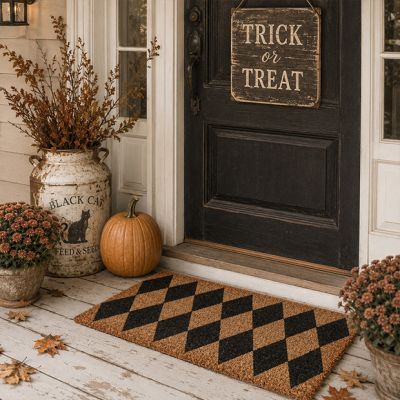 Diamond Print Door Mat