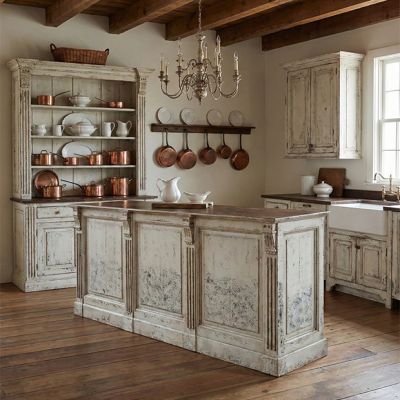 Distressed General Store Counter