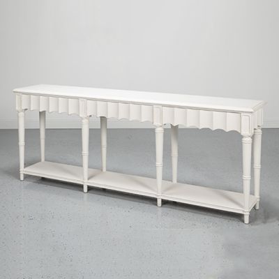 Distressed Reclaimed Pine Console Table