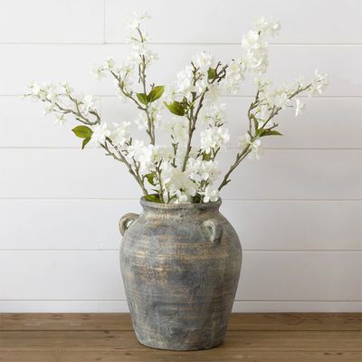 Distressed Terra Cotta Jug Vase
