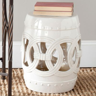Double Coin Ceramic Garden Stool