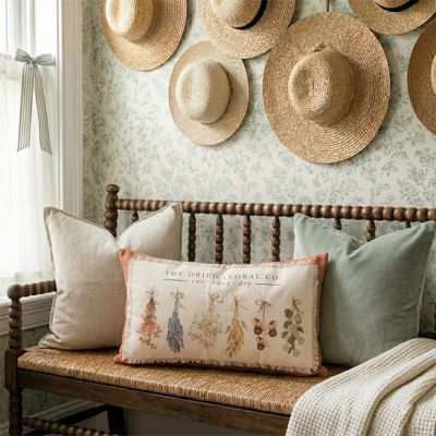 Dried Floral Co Lumbar Pillow