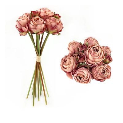 Dried Lavender Rose Floral Bundle
