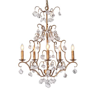 Drop Crystal Pendant Chandelier