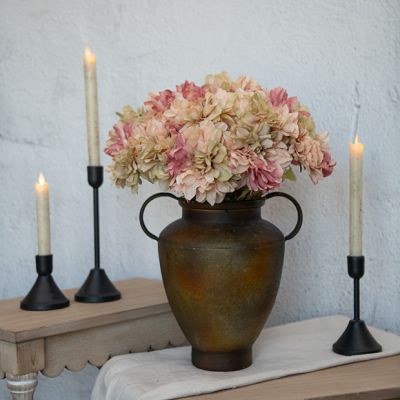 Dusty Pink Faux Dahlia Stem
