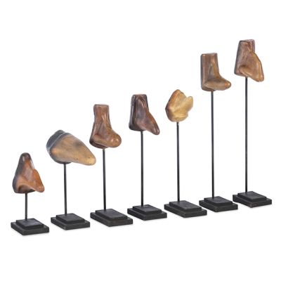 Eclectic Accents Nose on Stand Boxed Set of 7