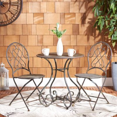 Elegant Gardens 3 Piece Outdoor Bistro Set