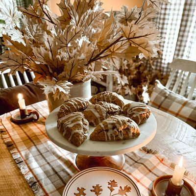 Elegant Marble Cake Stand
