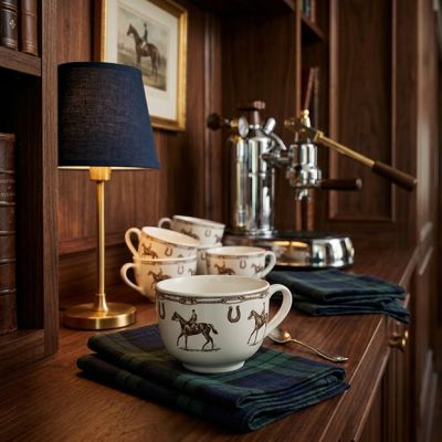 Equestrian Estate Stoneware Mug Set of 4