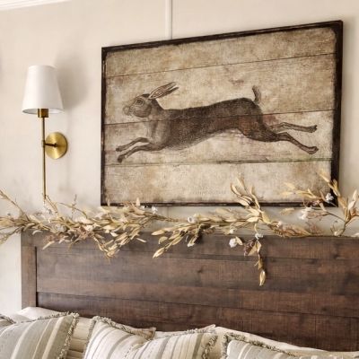 European Hare Canvas Wall Art