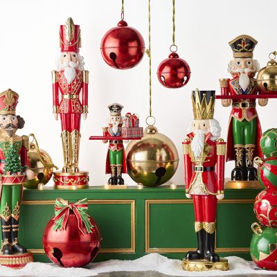 Gold Jingle Bell Christmas Ornament