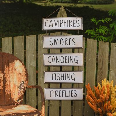 Fall Fun Stacked Hanging Sign