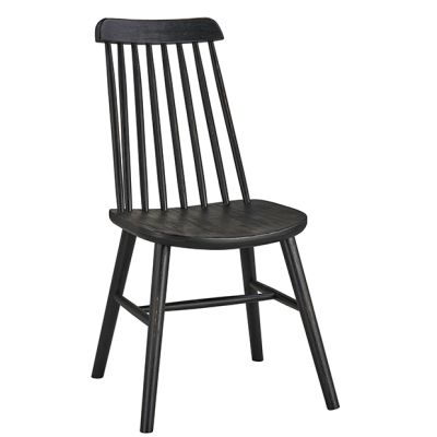 Farmhouse Black Spindle Back Dining Chair