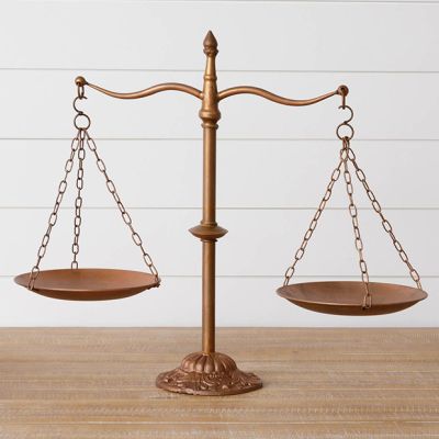 Farmhouse Classics Copper Balance Scale