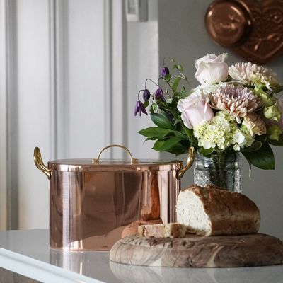 Farmhouse Classics Copper Bread Box
