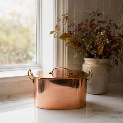 Farmhouse Classics Copper Bread Box