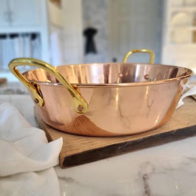 Farmhouse Classics Copper Handled Pan