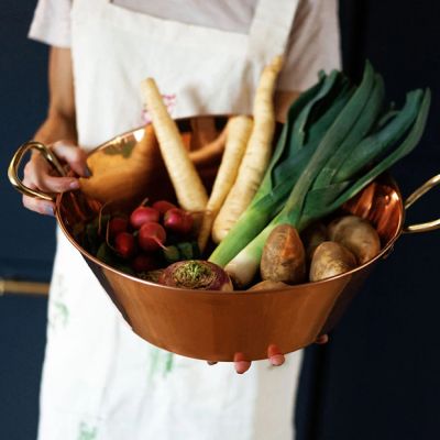 Farmhouse Classics Copper Handled Tub