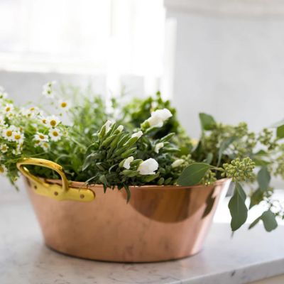 Farmhouse Classics Copper Handled Tub