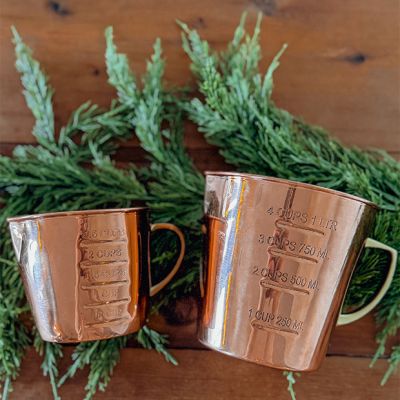 Farmhouse Classics Copper Measuring Mug