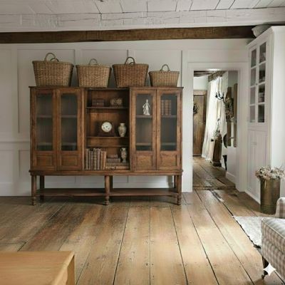 Farmhouse Manor Display Cabinet