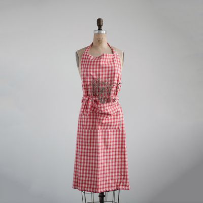 Farmhouse Plaid Apron