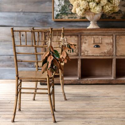 Faux Bamboo Chair Set of 2